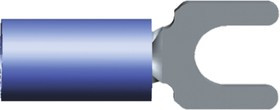 321233, TERMINAL, SPADE/FORK, #8, CRIMP, BLUE