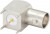 51K201-400N5, Appliance socket BNC angled, BNC, Brass, Socket, Right Angle, 50Ohm, Radial Leads