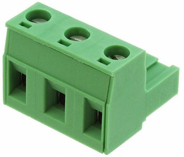 1767012, Pluggable Terminal Blocks 3 Pos 7.62mm pitch Plug 24-12 AWG Screw