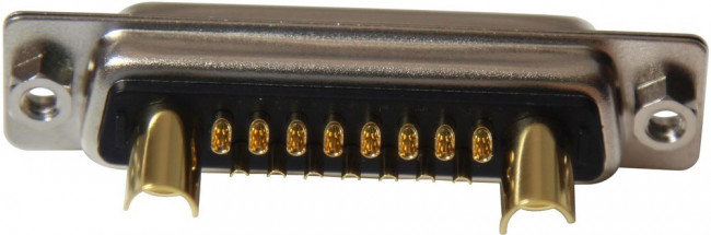 680M17W2203L411, D-Sub Mixed Contact Connectors Power Combo D Solder Cup 17W2/F/40A/SC