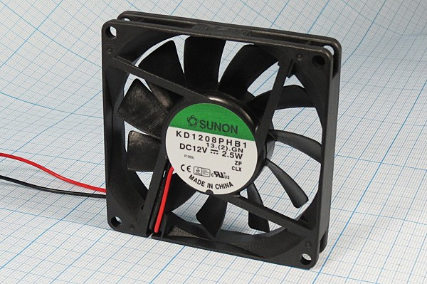 Вентилятор SUNON KD1208PHB1 12V 2,5 W 3-pin 80x80x15