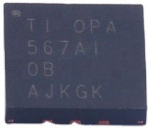 OPA567AIRHGR, Операционный усилитель с выходным током 2А, Rail-to-Rail [QFN-12-EP (5.1x5.1)]
