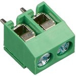 DG126-5.0-02P-14, Клеммник, 2-контактный, 5мм, прямой