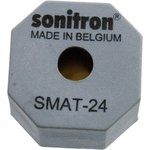 SMAT-24-P17.5, пьезоизлучатель без генератора 24 мм