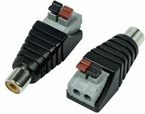 14-0414-2, РАЗЪЕМ гн RCA с быстрозажимной колодкой (блистер)