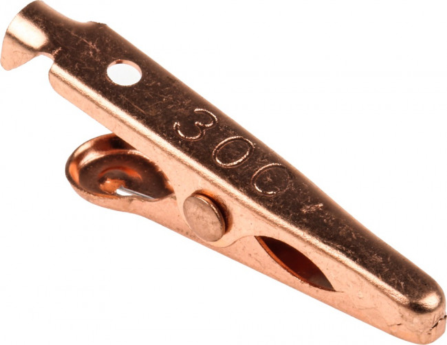 BU-30C, Test Clips Miniature Alligator Copper Clip - 5 Amp