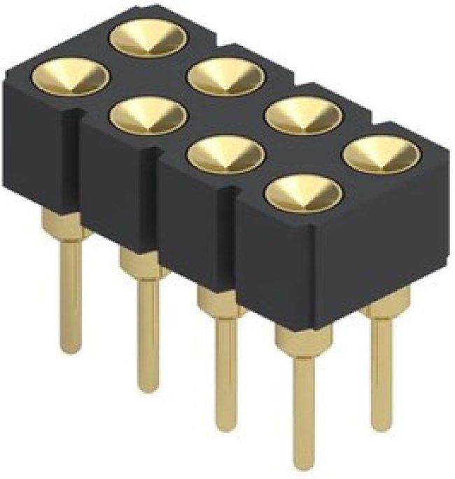 419-10-214-30-054000, CONNECTOR, HEADER, 14POS, 2.54MM, SMT
