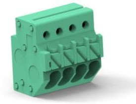 1986716-2, Pluggable Terminal Blocks SPRING TYP FLUSH MNT PLUG, 3.5MM 2POS