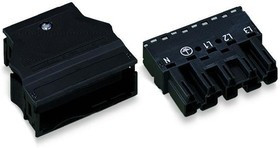 770-115, Distribution Connector, 0.5 ... 4mm², 400V, 5 Poles