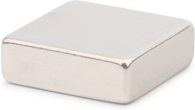 Неодимовый магнит прямоугольник 30х30х10 мм