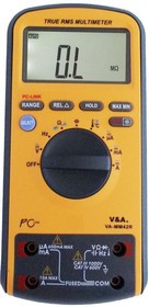 Мультиметр цифровой с повышенной защитой VA-MM42R (ГосРеестр), С ПОВЕРКОЙ