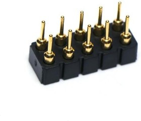419-10-210-00-006000, Pin & Socket Connectors .100" 10P 2R SPRING MATE W/.042" PLNGR 419-10-210-00-006000, Pin & Socket Connectors .100" 10P 2R SPRING MATE W/.042" PLNGR