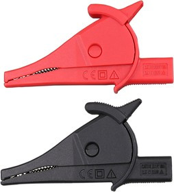 UT-C02B (UT-C03), Крокодил 80мм (комплект), CAT III 1000V/CAT IV 600V (резьбовое соединение с щупами