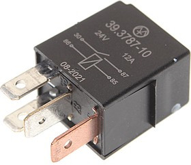 39.3787-10, Реле электромагнитное 24V 4-х контактное 12А замыкающее ЭНЕРГОМАШ
