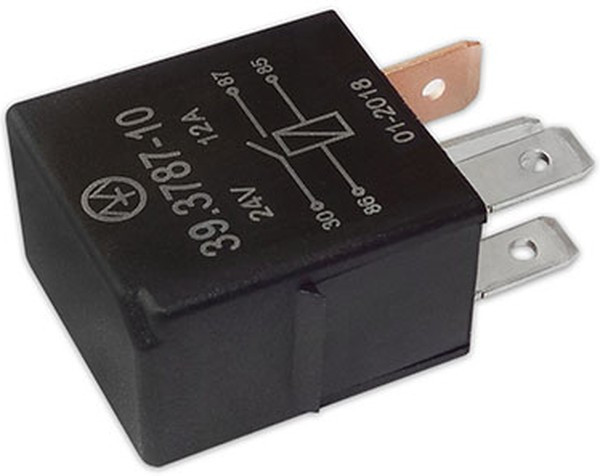 39.3787-10, Реле электромагнитное 24V 4-х контактное 12А замыкающее ЭНЕРГОМАШ