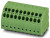 1724938, PTDA 1.5/ 4-3.5 Series PCB Terminal Block, 4-Contact, 3.5mm Pitch, Through Hole Mount, 1-Row, Spring