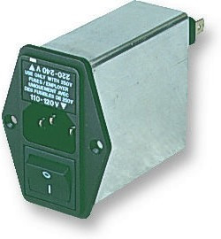 FN393-2.5-05-11, Filtered IEC Power Entry Module, IEC C14, General Purpose, 2.5 А, 250 В AC FN393-2.5-05-11, Filtered IEC Power Entry Module, IEC C14, General Purpose, 2.5 А, 250 В AC