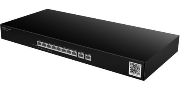 Маршрутизатор Ruijie Reyee Rack-mountable 10-port full gigabit router, providing one WAN port, six LAN ports, and three LAN/WAN ports; recom Маршрутизатор Ruijie Reyee Rack-mountable 10-port full gigabit router, providing one WAN port, six LAN ports, and three LAN/WAN ports; recom