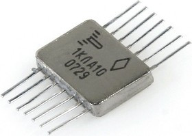 564ЛА10 никель (95-06г), 2 логических элемента "2И-НЕ" с открытым стоковым выходом