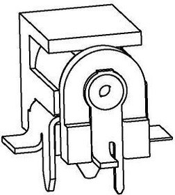 RASH712X, DC Power Connectors RA PWR JK HY.100 DIA