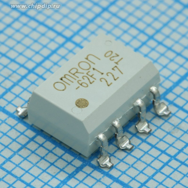 G3VM-62F1, Solid State Relays - PCB Mount 60V, DPST-NO, SMD8 SMT 500mA 1ohm 130pF G3VM-62F1, Solid State Relays - PCB Mount 60V, DPST-NO, SMD8 SMT 500mA 1ohm 130pF