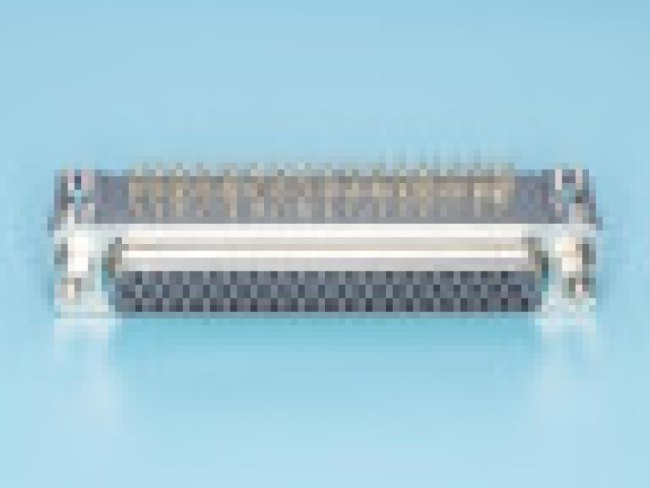 DHR-62F, Разъем D-SUB 62 контакта, гнездо на плату, прямой угол
