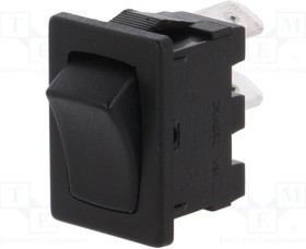 H8600VBBB, Rocker Switches SPST Mini Rocker Switch
