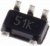 TLV333IDBVT, TLV333IDBVT , Precision, Op Amp, RRIO, 350kHz, 5-Pin SOT-23