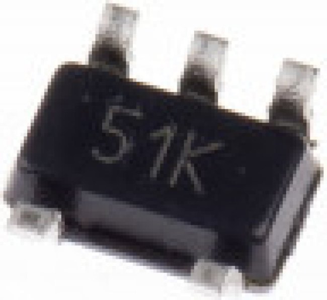 TLV333IDBVT, TLV333IDBVT , Precision, Op Amp, RRIO, 350kHz, 5-Pin SOT-23