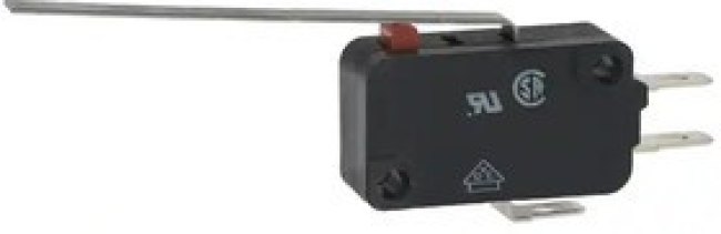 VX-53-1A3, Микропереключатель SNAP ACTION; с рычагом; SPDT; 5A/250ВAC