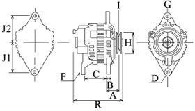 135820, Реле втягивающее