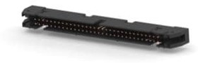 1-5102160-2, Conn Ejector Header HDR 64 POS 2.54mm Solder RA Thru-Hole Tray
