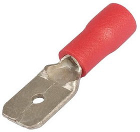 РПИ-П 1.5-(6.3), Разъем кабельный плоский изолированный папа с ПВХ манжетой РПИ-П 1.5-(6.3), Разъем кабельный плоский изолированный папа с ПВХ манжетой