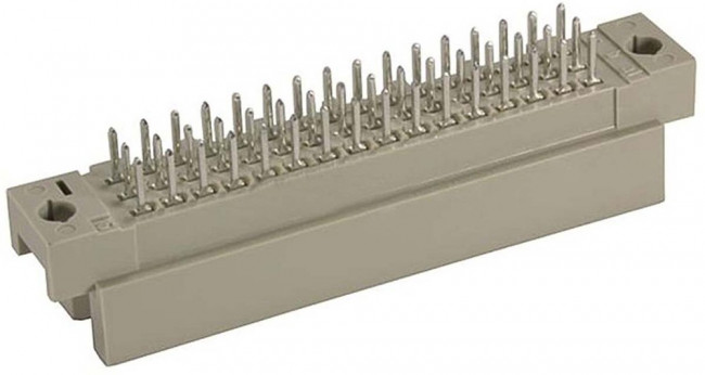 09 28 132 6903, Разъем DIN 41612, Серия Type 2R, 32 контакт(-ов), Штекер, 2.54 мм, 2 ряда, a + c 09 28 132 6903, Разъем DIN 41612, Серия Type 2R, 32 контакт(-ов), Штекер, 2.54 мм, 2 ряда, a + c