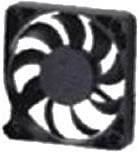 AD0512HB-G70-LF, DC Fans DC Axial Fan, 50x50x10mm, 12VDC, 8.6CFM, 27.5dBA, 5000RPM, Ball, Lead Wires