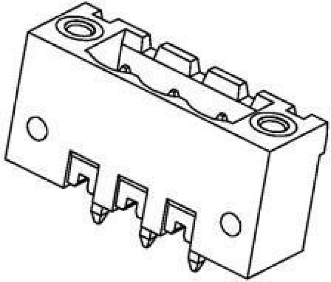 39535-0006, Pluggable Terminal Blocks 5.08MM EURO HEADER V DER VERT ME BLK 6CKT 39535-0006, Pluggable Terminal Blocks 5.08MM EURO HEADER V DER VERT ME BLK 6CKT