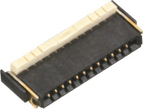 AYF530535A, FFC / FPC разъем, 0.5 мм, 5 контакт(-ов), Гнездо, Y5B, Поверхностный Монтаж, Верх, Низ