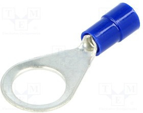 BM00243, Наконечник: кольцевой, M10, d: 10,5мм, 1,5-2,5мм2, обжим, на провод
