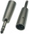 JD-494 / XLR 3P M-jack 6.3 stereo M, Переходник микрофонный JD-494 XLR 3pin штекер (папа)-Jack 6.3 stereo штекер (папа), 48 В, -20...+50°C,