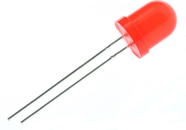 L-793ID, LED; 8mm; red; 40?150mcd; 60°; Front: convex; 2?2.5V