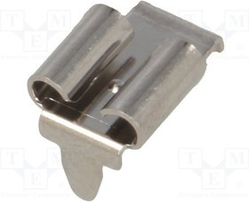 KEYS3547, Наконечник: плоский, 6,4мм, 0,8мм, "мама", THT, латунь, луженые