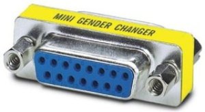 1652664, D-Sub Adapters & Gender Changers VS-15-GC-BU/BU 1652664, D-Sub Adapters & Gender Changers VS-15-GC-BU/BU