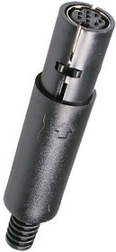 MDN-8F, разъем MiniDIN гнездо на кабель (аналог AF-2480)