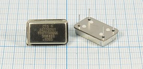 Кварцевый генератор 20.48МГц 3.3В, HCMOS/TTL в корпусе FULL=DIL14, гк 20480 \\FULL\T/CM\3,3В\ AO3702