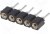 DS1002-01-1X05V13, Гнездо, IDC, "мама", PIN 5, прямой,цанговые контакты, 2,54мм, THT