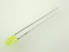 L-934YD, LED; 3mm; yellow; 8?32mcd; 60°; Front: convex; 2.1?2.5V