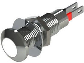 524-997-23, LED Indicator White 8.1mm 28V 15mA