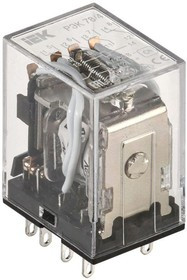 Реле РЭК 78-4 3А 12В DC IEK RRP20-4-03-012D Реле РЭК 78-4 3А 12В DC IEK RRP20-4-03-012D
