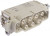 10 36 004 0003, Connector Set, 4 Way, 10A, Female to Male, Han Ex, 90 V