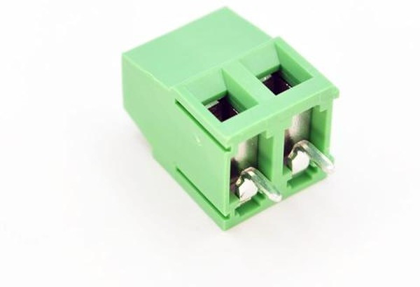 DG500-5.08-02P-14-00AH, Клеммник 2 конт. шаг 5.08 мм модульный, вертик. на плату, H = 14.0 мм, микролифт (пров. 24-12AWG/ до